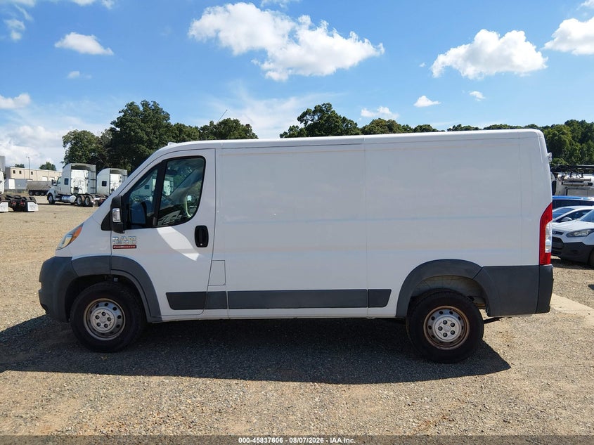 RAM PROMASTER 1500 2018 VIN 3C6TRVAG1JE148377