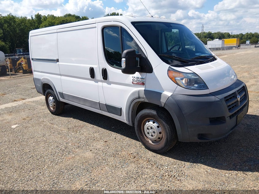 Vin: 3c6trvag1je148377, lot: 46336514, ram promaster 1500 low roof 136 wb 2018 img_1