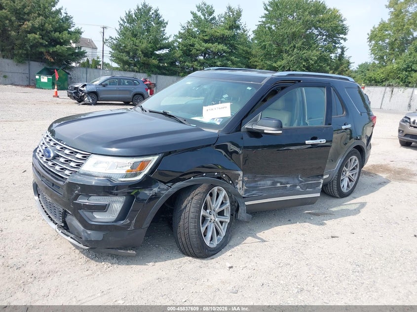 Vin: 1fm5k7f80hgc68342, lot: 46336517, ford explorer limited 20172