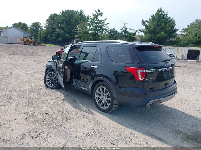 2017 FORD EXPLORER auction photo 3