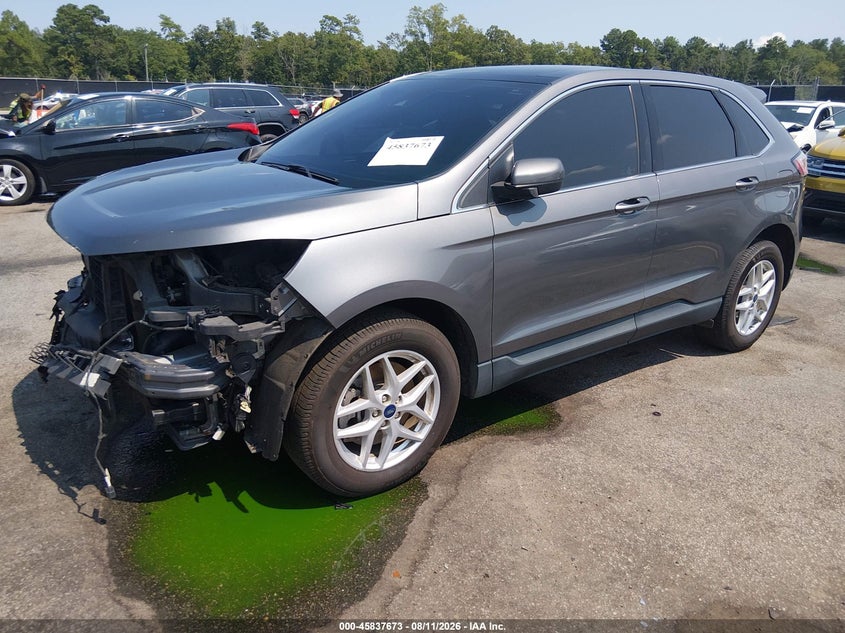 2021 FORD EDGE auction photo 2