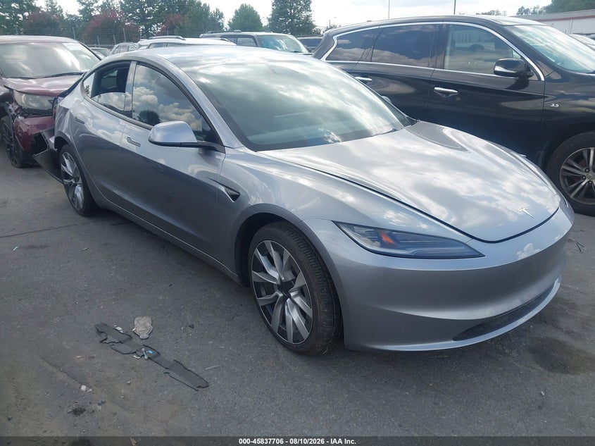 2025 Tesla Model 3 Long Range, aukciono nuotrauka 1