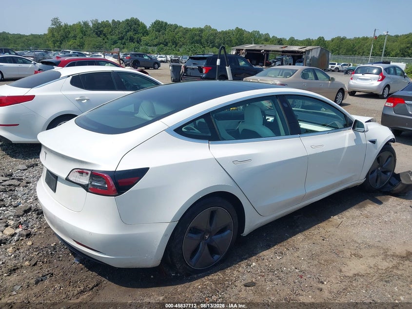 Vin: 5yj3e1ea0lf785857, lot: 46336621, tesla model 3 standard range plus rear-wheel drive/standard range rear-wheel drive 20204
