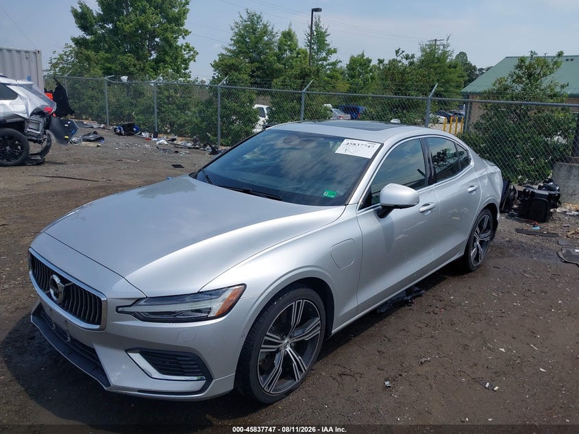 VOLVO S60 RECHARGE PLUG-IN HYBRID 2022 VIN 7JRBR0FLXNG179342