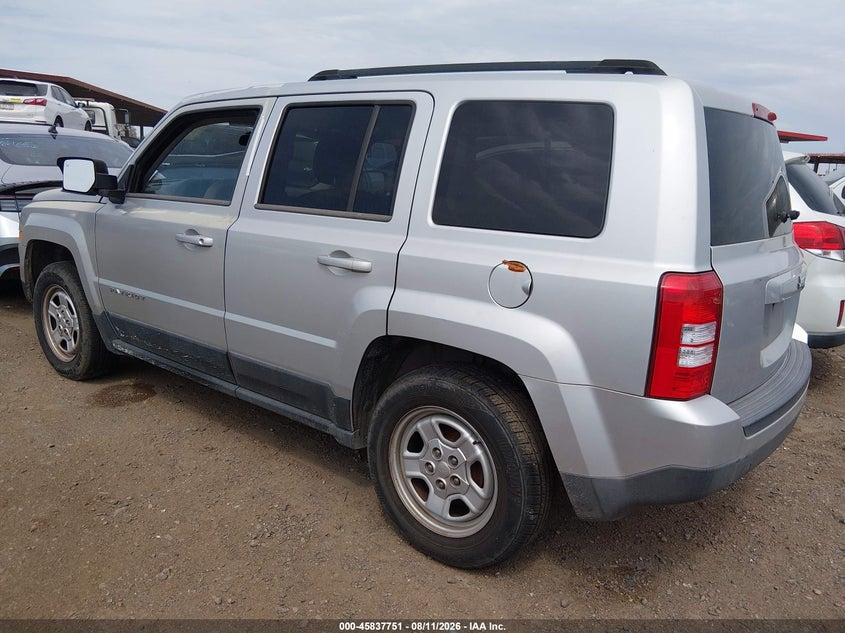 2012 JEEP PATRIOT auction photo 3