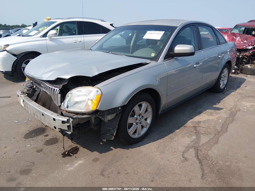 2006 Mercury Montego, Front End, IAAI, VIN 1MEFM40146G603904 — photo 2