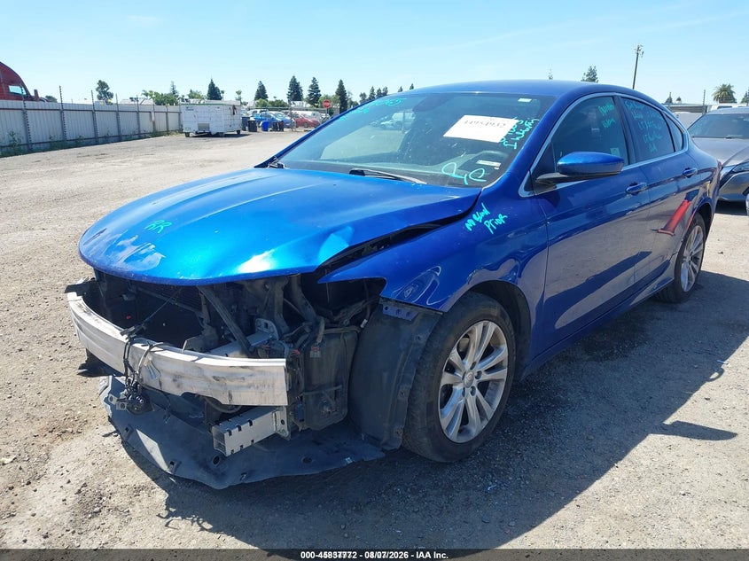 2016 Chrysler 200, Удар спереди, IAAI, VIN 1C3CCCAB3GN150370 — фото 2