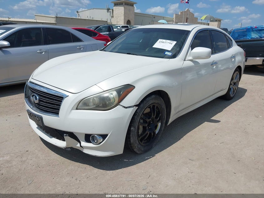 Vin: jn1by1ap5dm512227, lot: 46336699, infiniti m37 20132