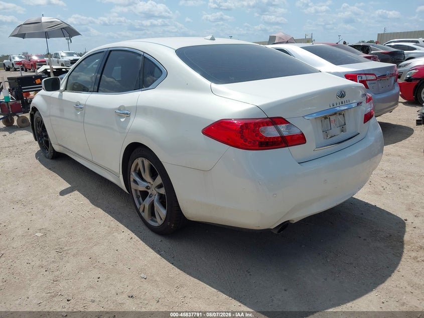 Vin: jn1by1ap5dm512227, lot: 46336699, infiniti m37 20133