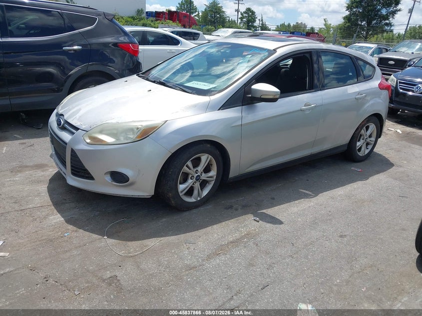 Vin: 1fadp3k2xel225423, lot: 46336774, ford focus se 20142