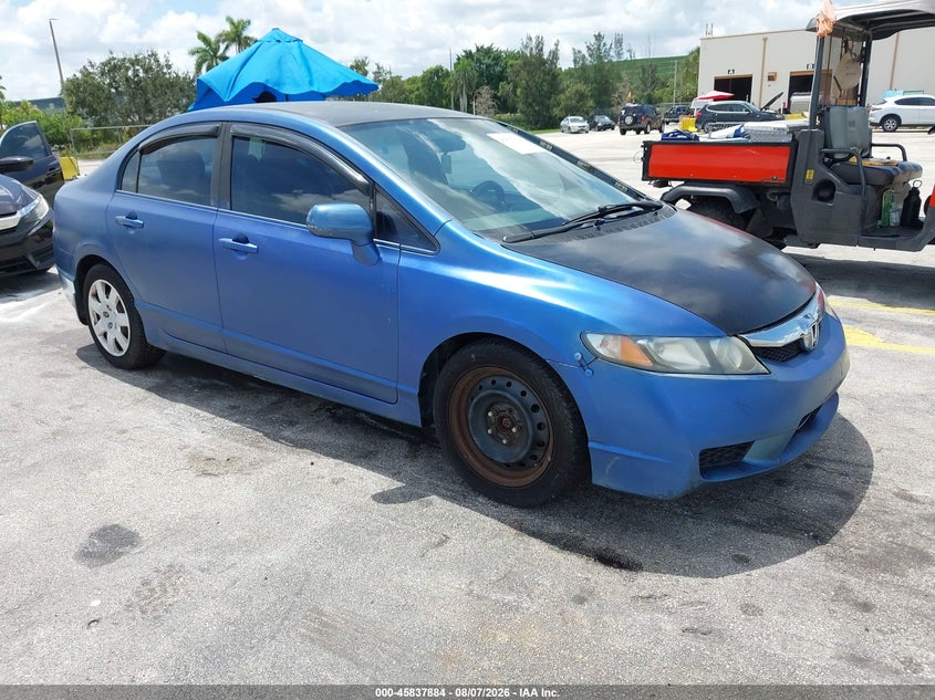 Vin: 2hgfa1f57ah303999, lot: 46336792, honda civic lx 2010 img_1
