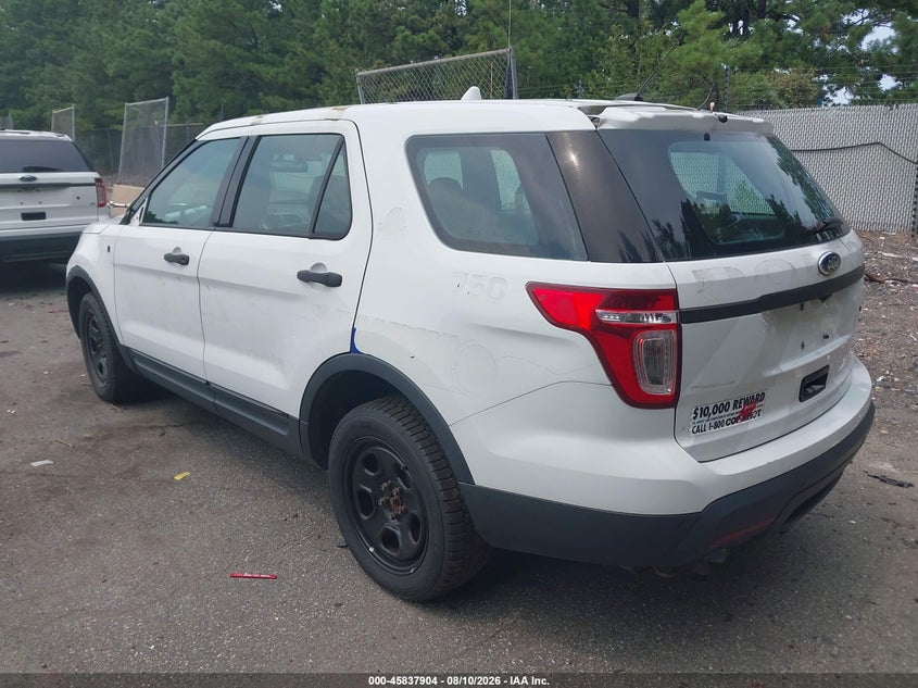 2014 FORD UTILITY POLICE INTERCEPTOR auction photo 3