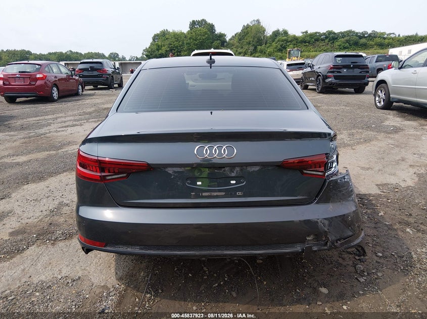 AUDI A4 2018 VIN WAUENAF44JN014279