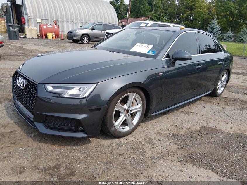 AUDI A4 2018 VIN WAUENAF44JN014279