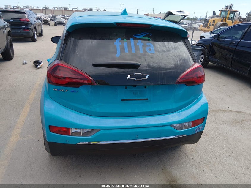 CHEVROLET BOLT EV 2020 VIN 1G1FY6S03L4138396