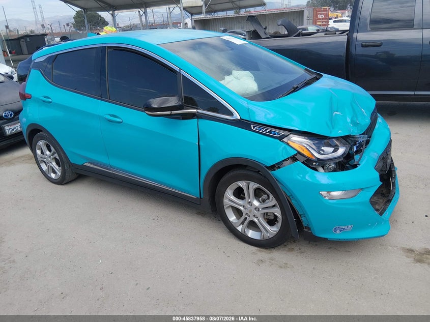 2020 Chevrolet Bolt Ev Fwd Lt, Перед, IAAI, VIN 1G1FY6S03L4138396