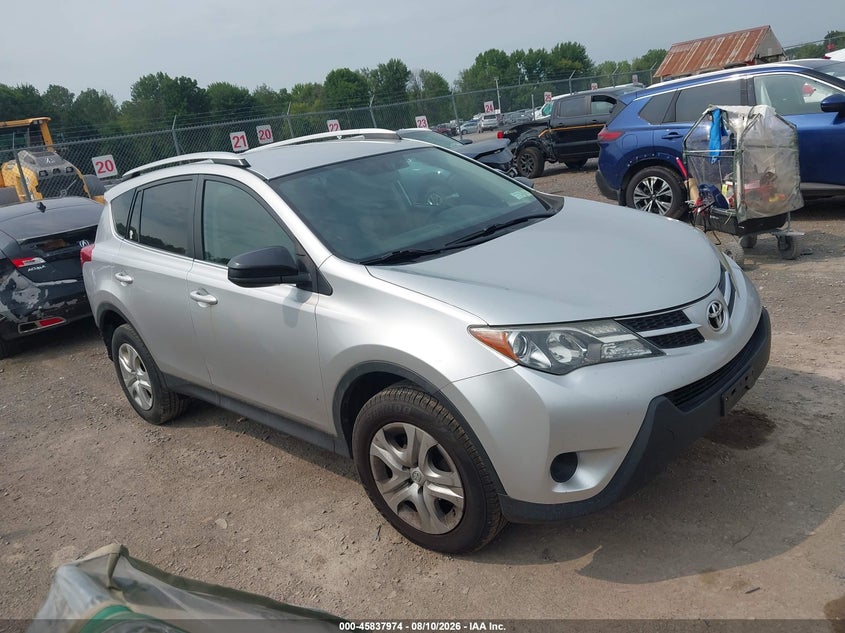2015 Toyota Rav4 Le, Rear, IAAI, VIN 2T3BFREV9FW300821