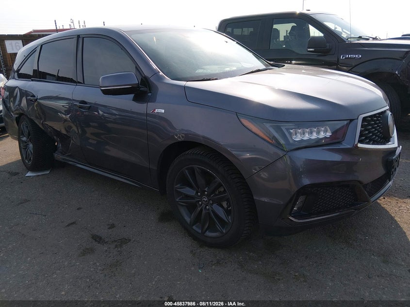 Vin: 5j8yd4h04ll037768, lot: 46336894, acura mdx technology   a-spec packages 20201