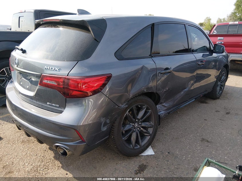 Vin: 5j8yd4h04ll037768, lot: 46336894, acura mdx technology   a-spec packages 20204