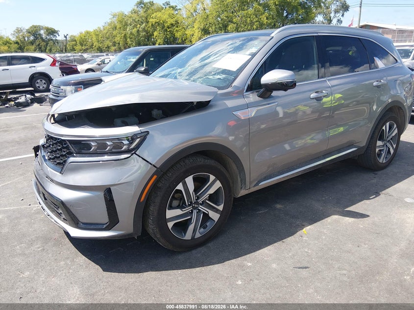 Vin: kndrmdlh9p5136158, lot: 46336899, kia sorento plug-in hybrid sx prestige 20232