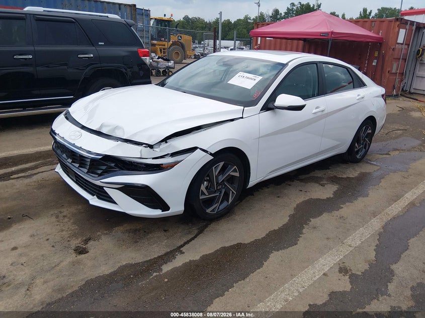 Vin: kmhlp4dg7su961421, lot: 46336916, hyundai elantra limited 20252