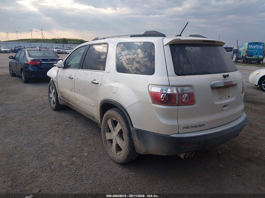 2012 GMC ACADIA SPORT UTILITY VEHICLE 3.6L V-6 DI, DOHC, VVT, 288HP