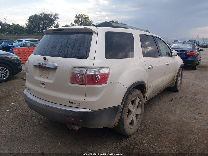 2012 GMC ACADIA SPORT UTILITY VEHICLE 3.6L V-6 DI, DOHC, VVT, 288HP