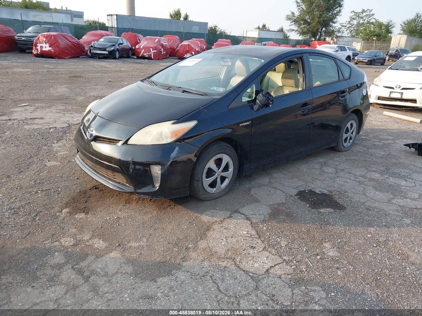 2012 TOYOTA PRIUS auction photo 2