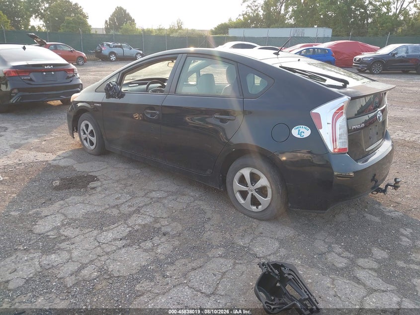 2012 TOYOTA PRIUS auction photo 3