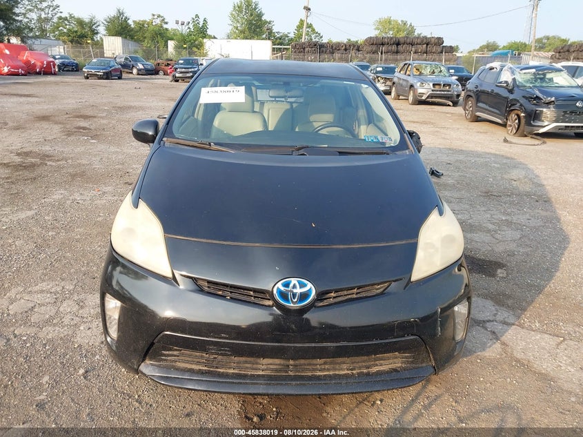 2012 TOYOTA PRIUS auction photo 6