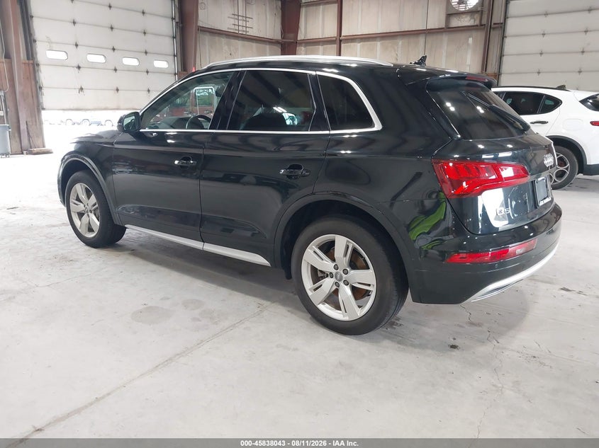 2019 AUDI Q5 SPORT UTILITY VEHICLE 2.0L I-4 DI, DOHC, VVT, TURBO, 248HP