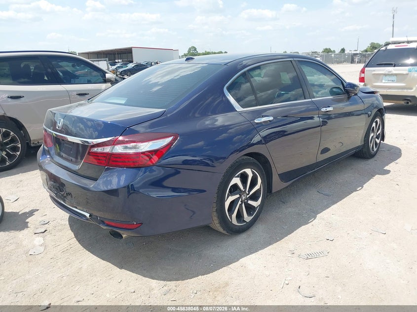Vin: 1hgcr2f76ga068134, lot: 46336953, honda accord ex 20164