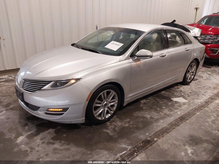 2013 Lincoln Mkz, Удар сзади, IAAI, VIN 3LN6L2G93DR812637 — фото 2