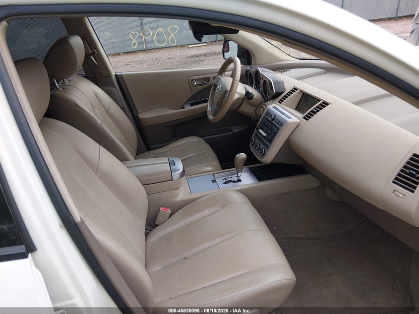 2006 NISSAN MURANO auction photo 5