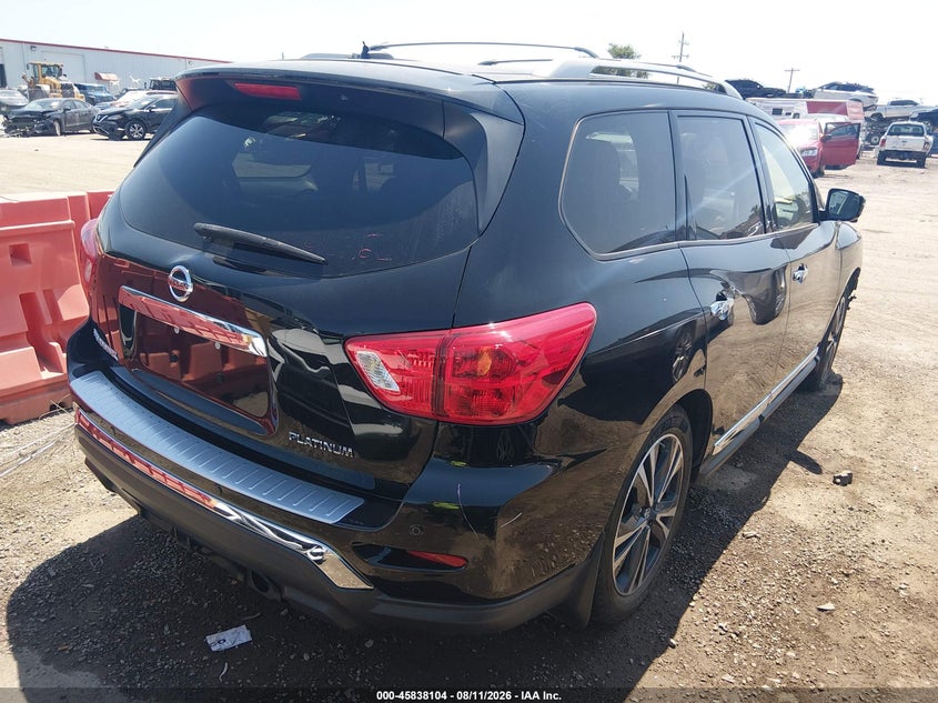 NISSAN PATHFINDER 2017 VIN 5N1DR2MN1HC615932