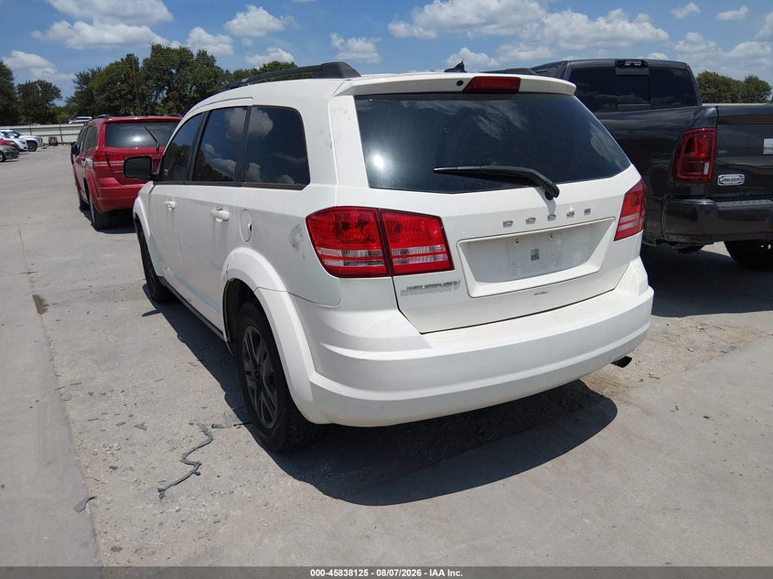 Vin: 3c4pdcab0gt175334, lot: 46337033, dodge journey se 20163