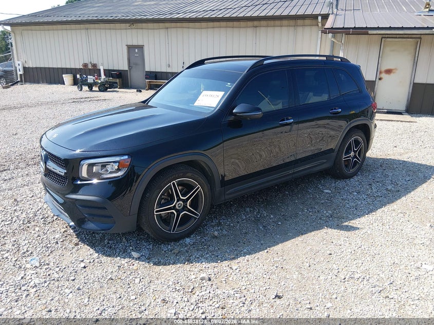 Vin: w1n4m4hb5pw278637, lot: 46337036, mercedes-benz glb 250 4matic 20232