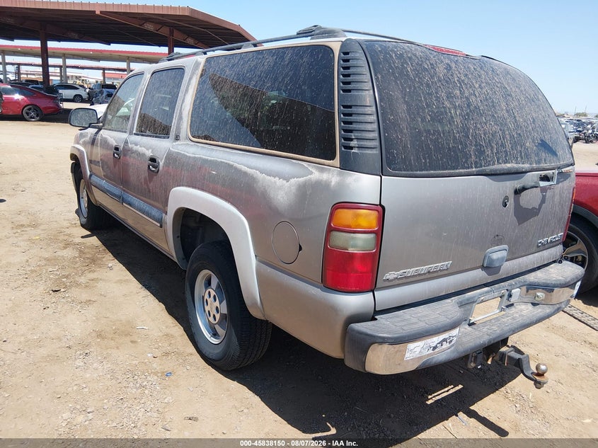 2001 CHEVROLET SUBURBAN 1500 auction photo 3