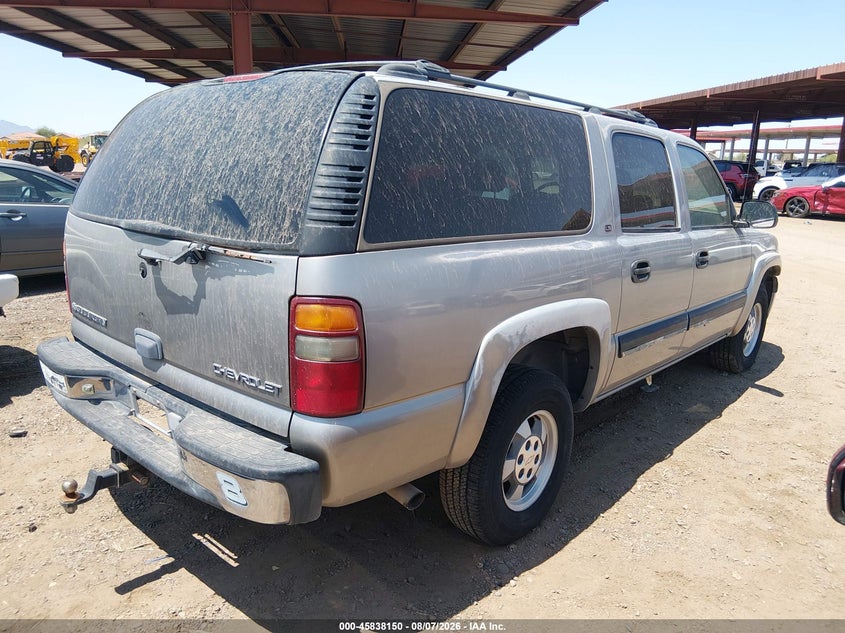 2001 CHEVROLET SUBURBAN 1500 auction photo 4