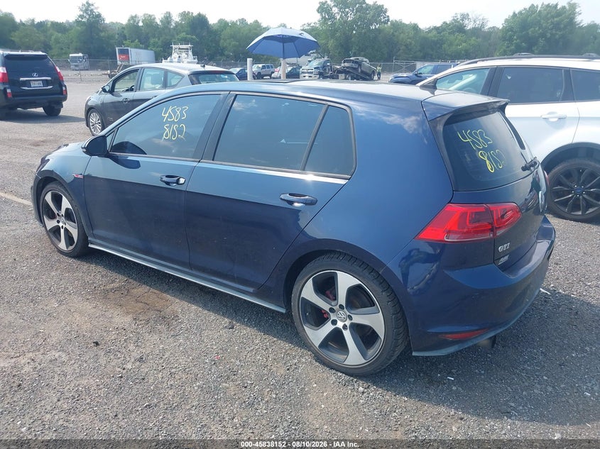 2015 VOLKSWAGEN GOLF GTI auction photo 3