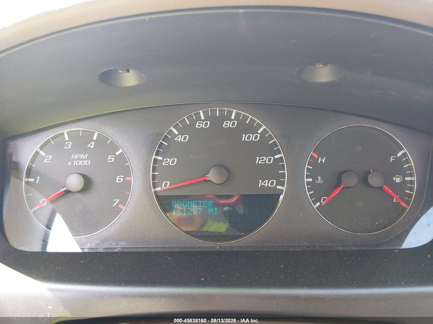 CHEVROLET IMPALA 2008 VIN 2G1WT58K589164567