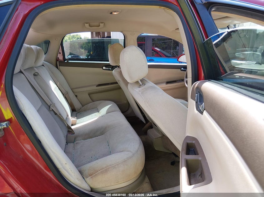 CHEVROLET IMPALA 2008 VIN 2G1WT58K589164567