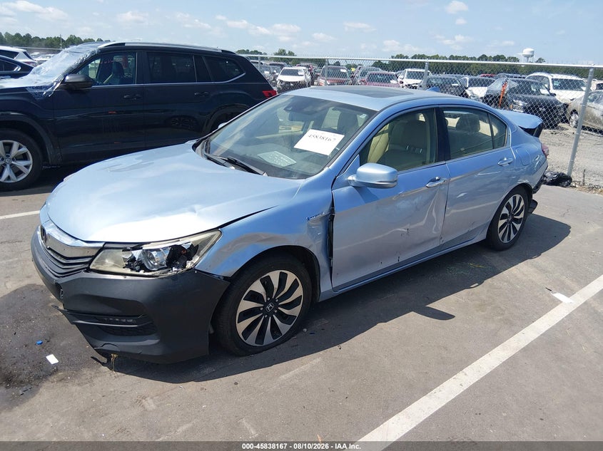 HONDA ACCORD HYBRID 2017 VIN JHMCR6F53HC021409