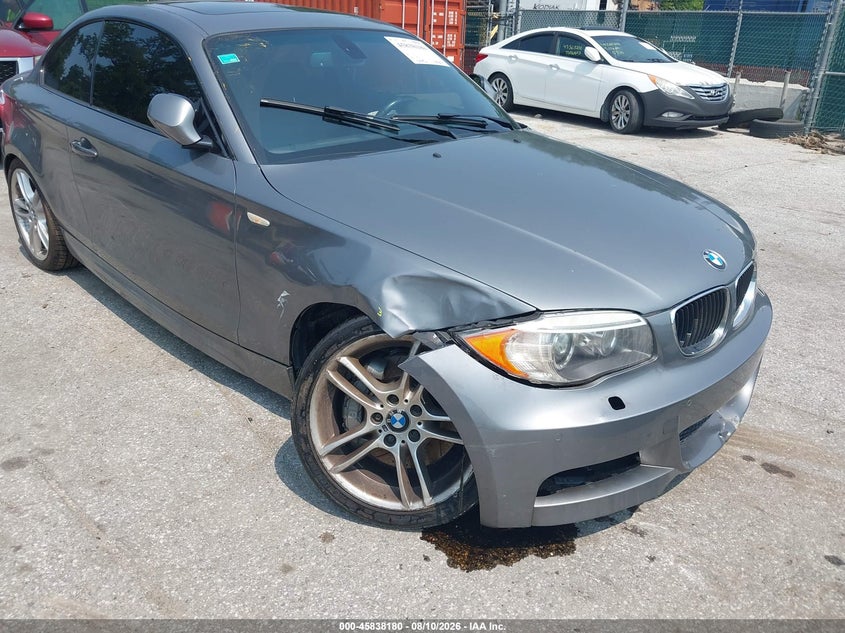 BMW 135I 2012 VIN WBAUC9C51CVM12291