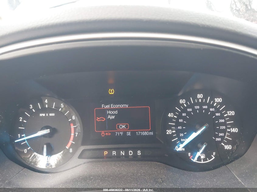 FORD FUSION 2013 VIN 3FA6P0H75DR107628