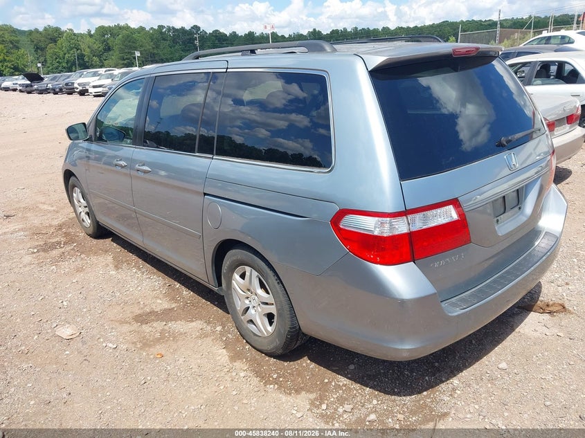 HONDA ODYSSEY 2007 VIN 5FNRL38657B072218