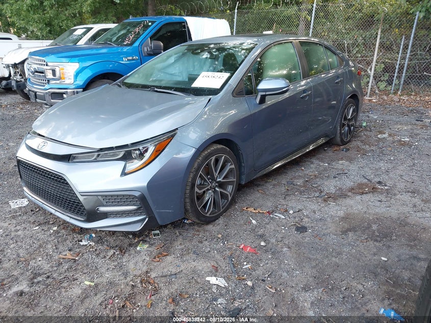 2020 TOYOTA COROLLA auction photo 2