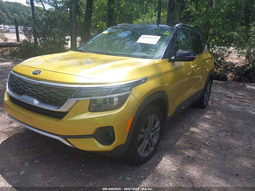 Vin: kndeu2aa1m7121923, lot: 46337159, kia seltos s 20212