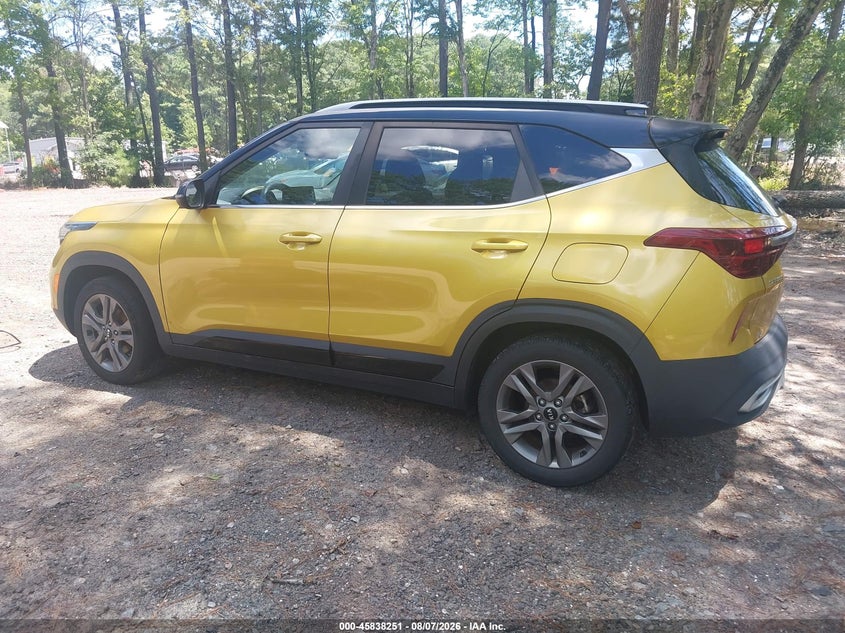 Vin: kndeu2aa1m7121923, lot: 46337159, kia seltos s 20213