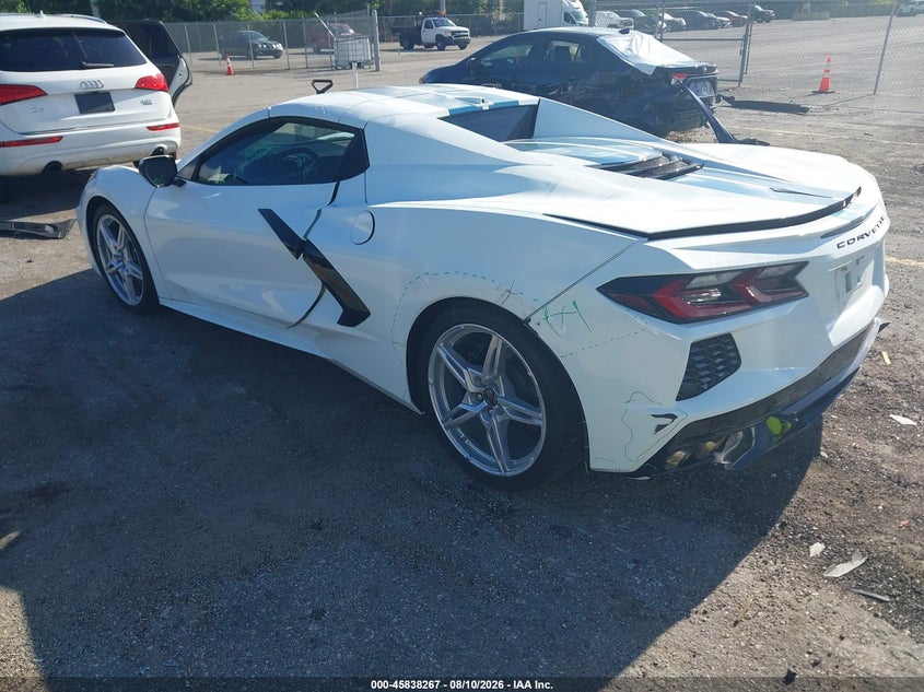 Vin: 1g1yb3d41r5108745, lot: 46337175, chevrolet corvette stingray rwd  2lt 20243
